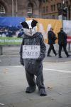 Disabled People Against Cuts wall of noise protest Manchester Conservative Party Conference